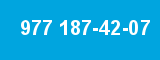 977 187-42-07 977 187-42-07